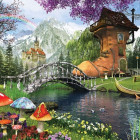 Puzzle - Art puzzle - Valle delle Fiabe
